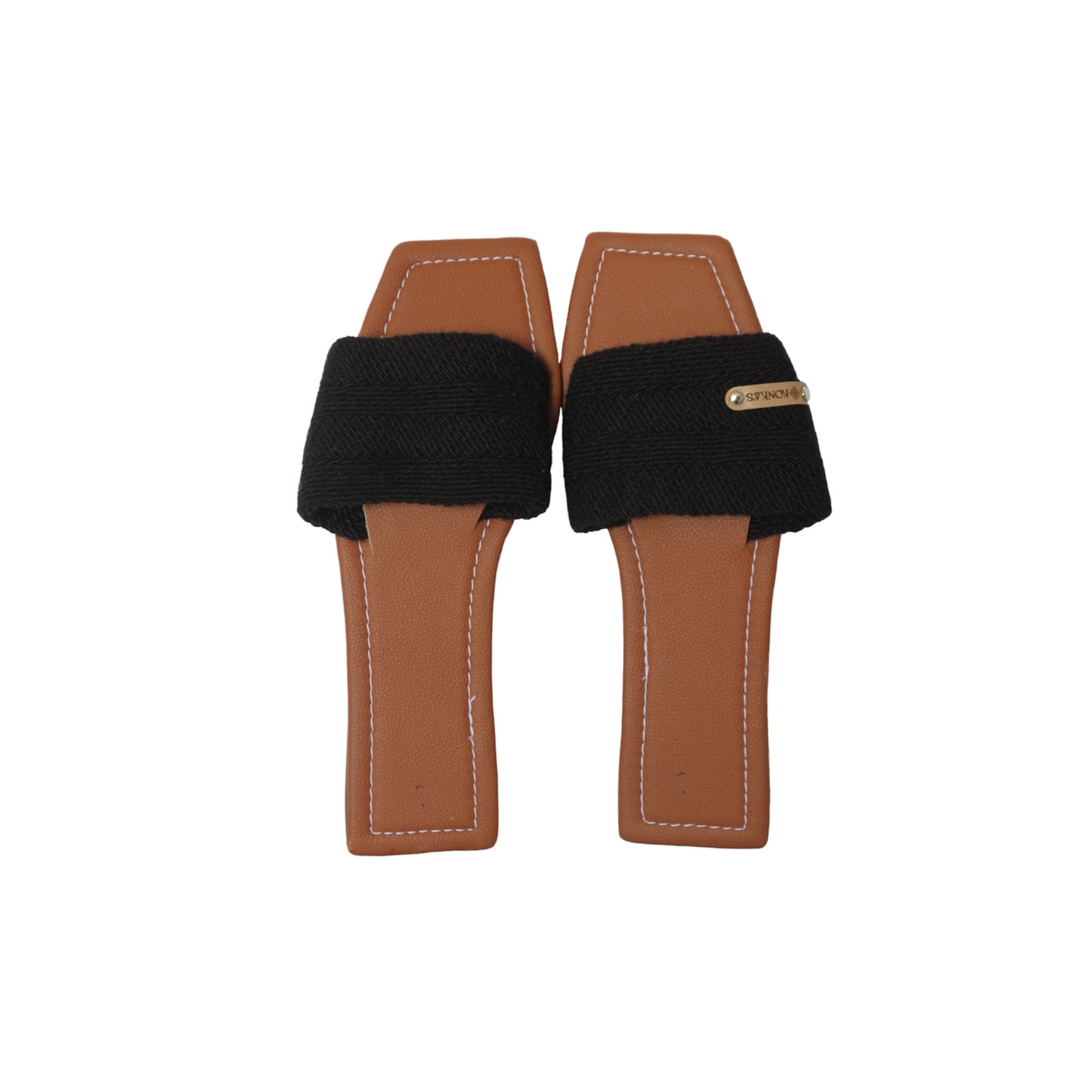 Sandalias Wayuu Negro